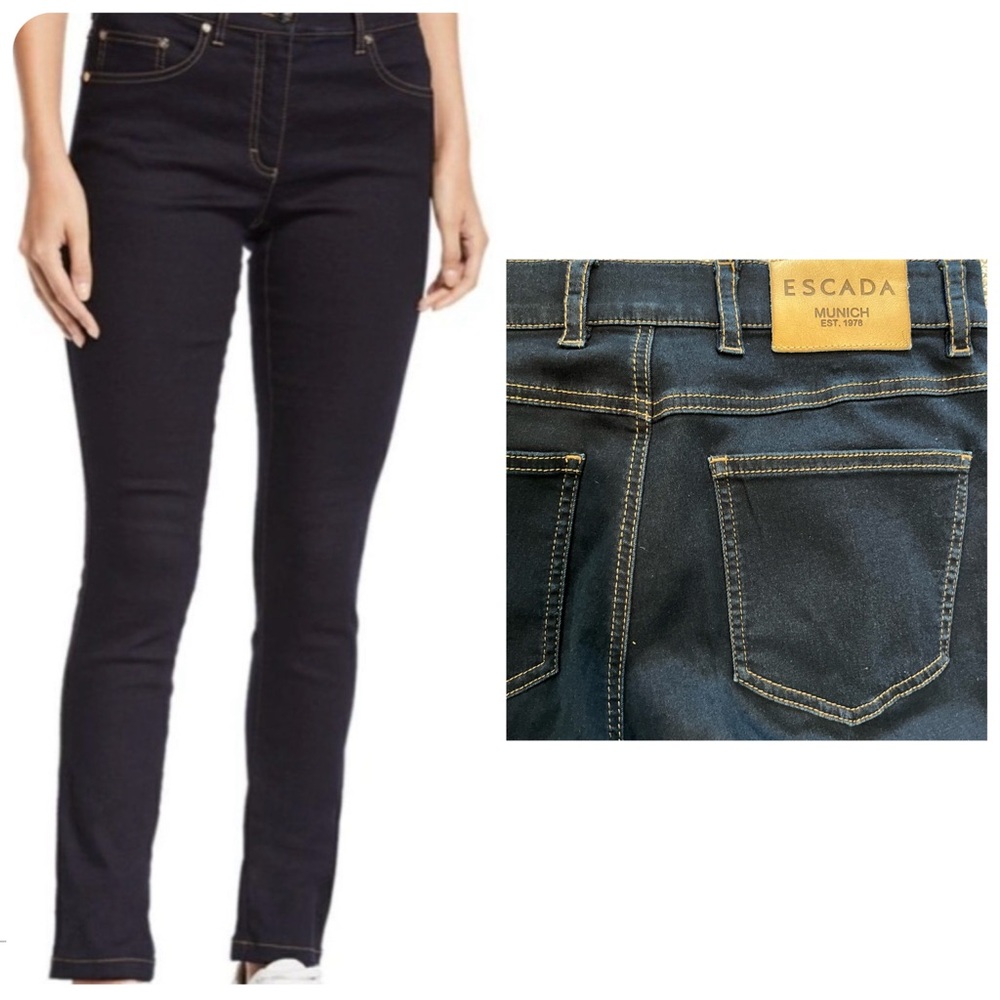ESCADA Jeans Women’s 38 Dark Blue LIKE NEW